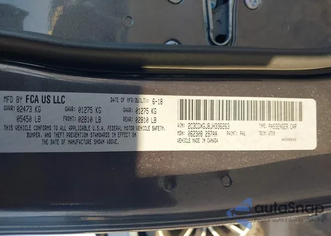 2018 Dodge Charger R/T Scat Pack Rwd from USA, damaged, VIN 2C3CDXGJ8JH336263